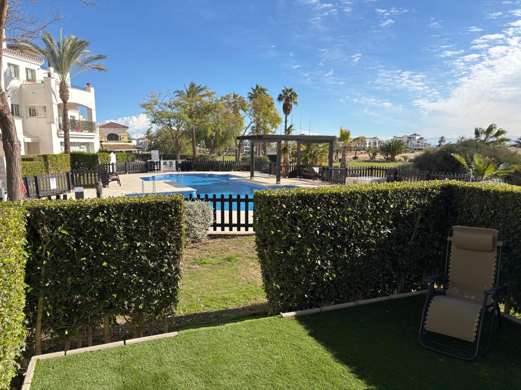 Apartamento De Lujo En Planta Baja Con Piscina En La Torre Golf Resort Roldán Esterno foto
