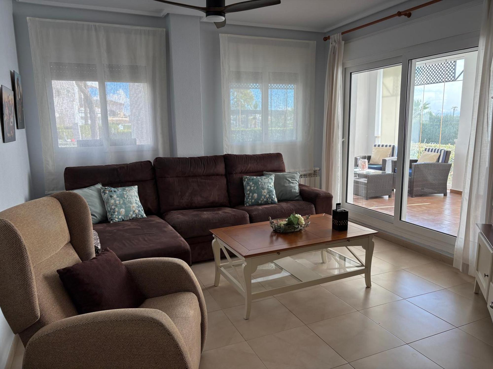 Apartamento De Lujo En Planta Baja Con Piscina En La Torre Golf Resort Roldán Esterno foto