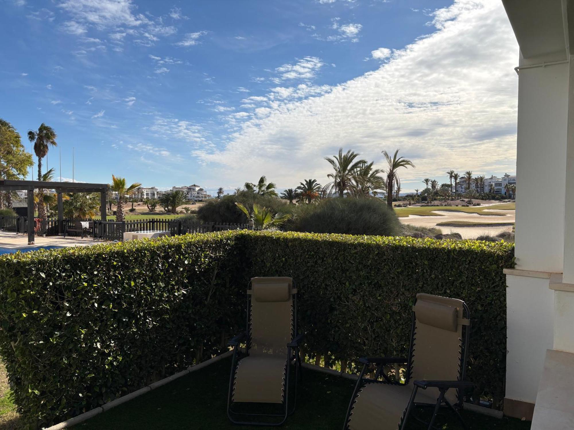 Apartamento De Lujo En Planta Baja Con Piscina En La Torre Golf Resort Roldán Esterno foto
